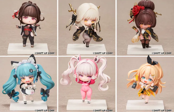 [Set of 6] SD Mini Figure Blind Box Goddess of Victory: NIKKE Collection Series (10cm) By Hobby Sakura
