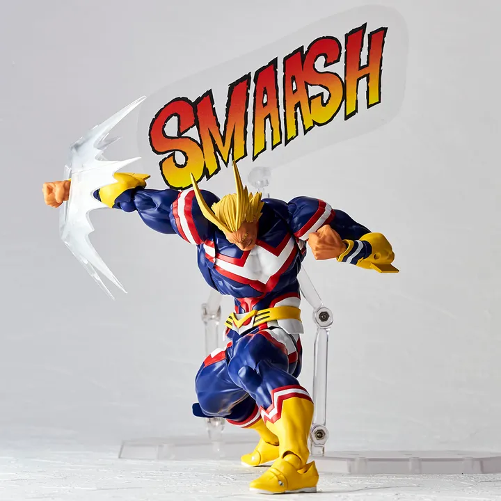 [READY STOCK ITEM] (Kondisi Bekas) Revoltech Amazing Yamaguchi No. 19 All Might By Takara Tomy