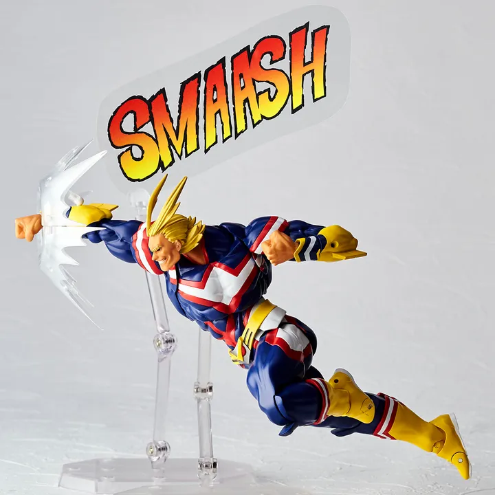 [READY STOCK ITEM] (Kondisi Bekas) Revoltech Amazing Yamaguchi No. 19 All Might By Takara Tomy