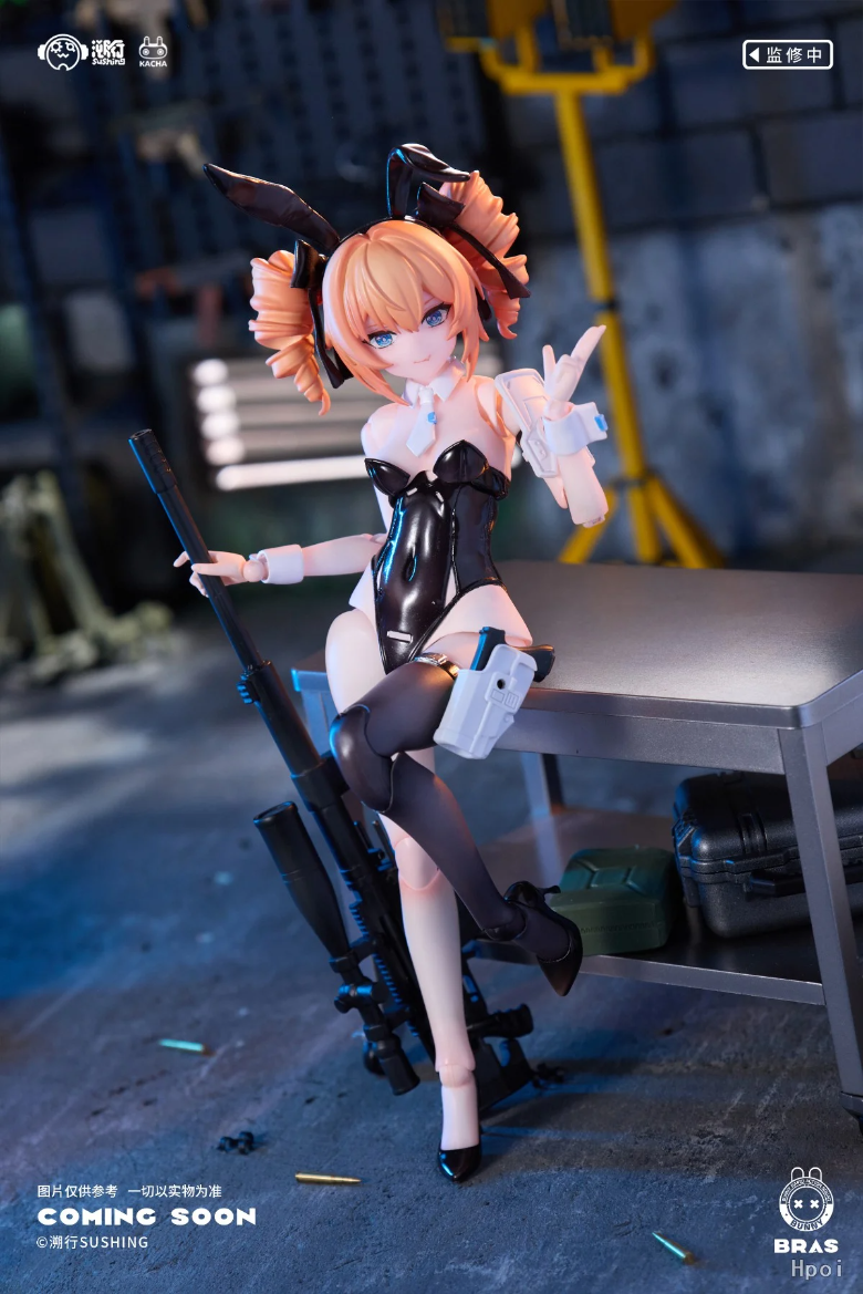 Bunny Rapid Action Squad 1/12 Action Figure Sniper Leoni By Sushing