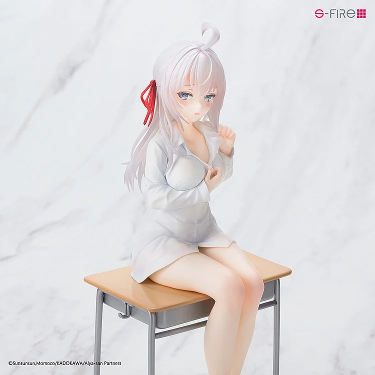 S-Fire Scaled Figure 1/7 Alya / Alisa Mikhailovna Kujou - Tokidoki Bosotto Roshiago de Dereru Tonari no Alya-san By SEGA