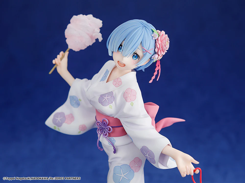 Scaled Figure 1/7 Rem - Yukata Ver. Re:Zero Kara Hajimeru Isekai Seikatsu (Re-Release) By KADOKAWA