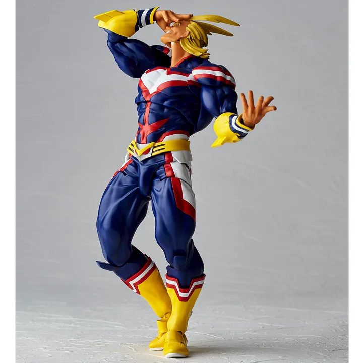 [READY STOCK ITEM] (Kondisi Bekas) Revoltech Amazing Yamaguchi No. 19 All Might By Takara Tomy