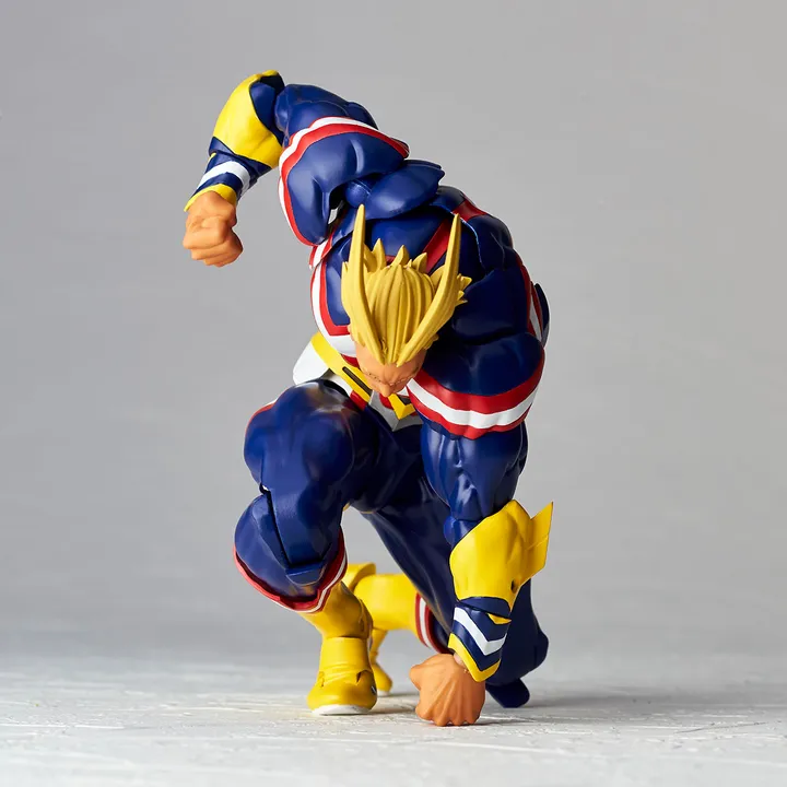 [READY STOCK ITEM] (Kondisi Bekas) Revoltech Amazing Yamaguchi No. 19 All Might By Takara Tomy