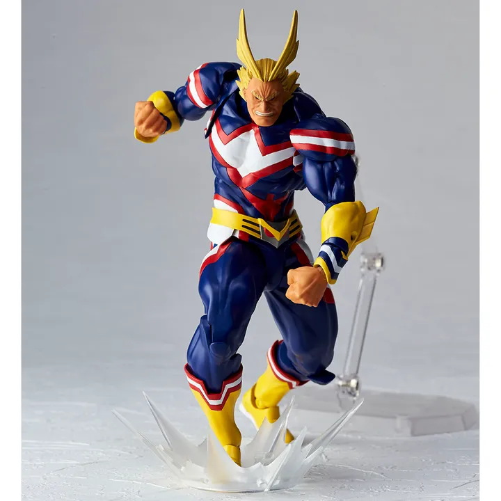[READY STOCK ITEM] (Kondisi Bekas) Revoltech Amazing Yamaguchi No. 19 All Might By Takara Tomy