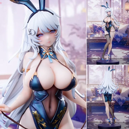 Image of Scaled Figure 1/6 Victory Bunny Girl - Illustration by Machi By Hapitopi