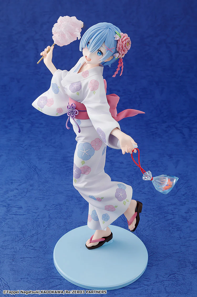 Scaled Figure 1/7 Rem - Yukata Ver. Re:Zero Kara Hajimeru Isekai Seikatsu (Re-Release) By KADOKAWA