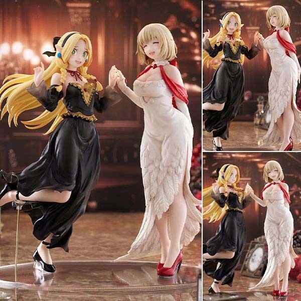 [Set of 2] TENITOL Figure Falin Touden & Marcille Donato - Dress Style Ver. Dungeon Meshi / Delicious in Dungeon (28-30cm) By FuRyu!