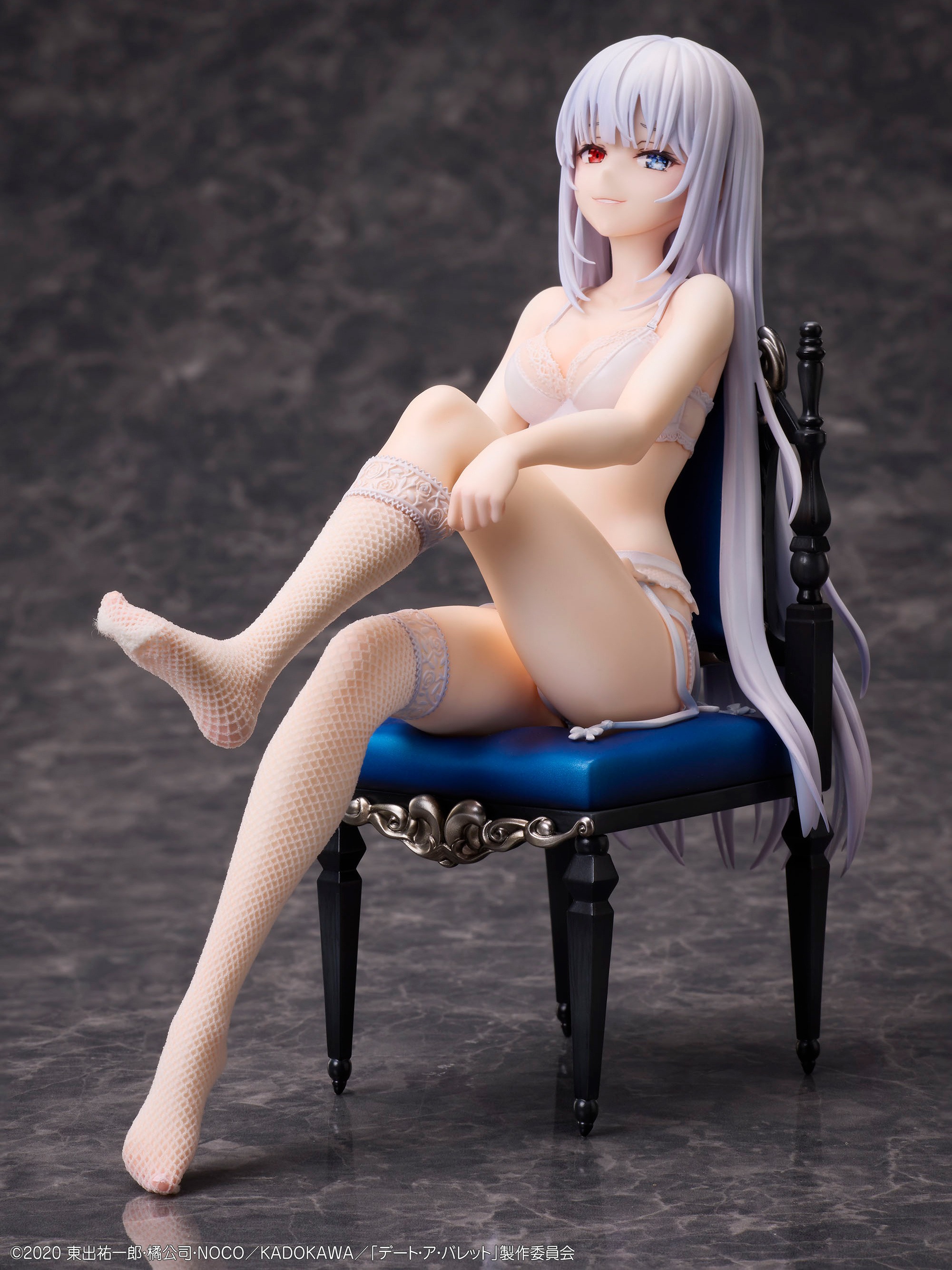 Scaled Figure 1/7 White Queen - Lingerie Ver. Date A Bullet By Design COCO