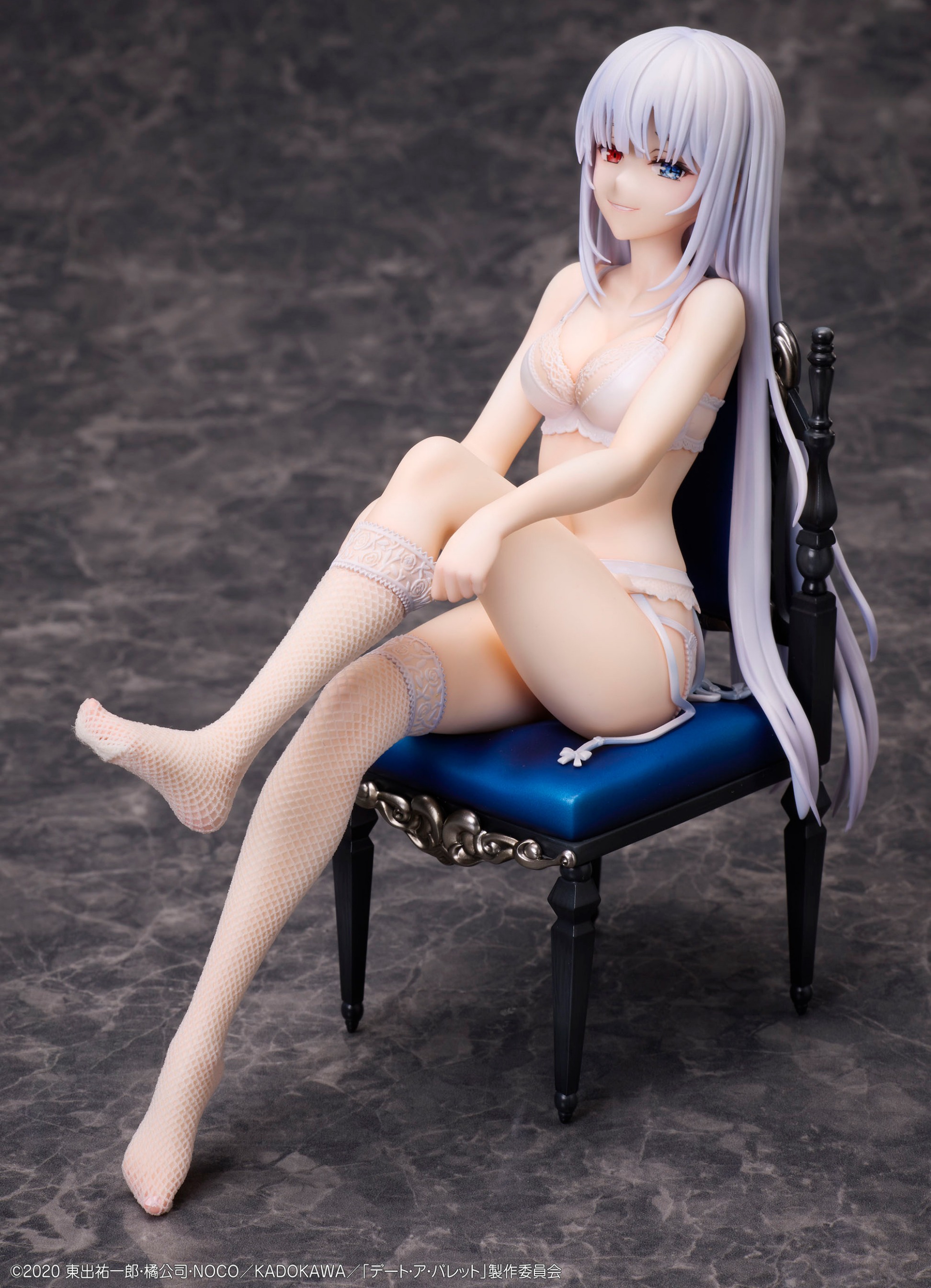 Scaled Figure 1/7 White Queen - Lingerie Ver. Date A Bullet By Design COCO