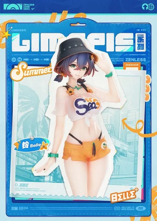 Scaled Figure 1/8 Belle - Summer Skies Ver. Zenless Zone Zero By APEX