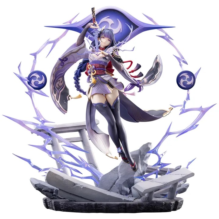 Scaled Figure 1/7 Raiden Shogun / Ei - Plane of Euthymia Ver. Genshin Impact By APEX