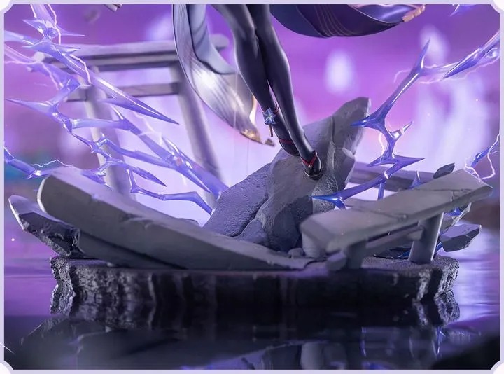 Scaled Figure 1/7 Raiden Shogun / Ei - Plane of Euthymia Ver. Genshin Impact By APEX