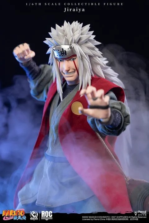 Action Figure 1/6 Jiraiya - Naruto Shippuden ROC019 By Rocket Toys