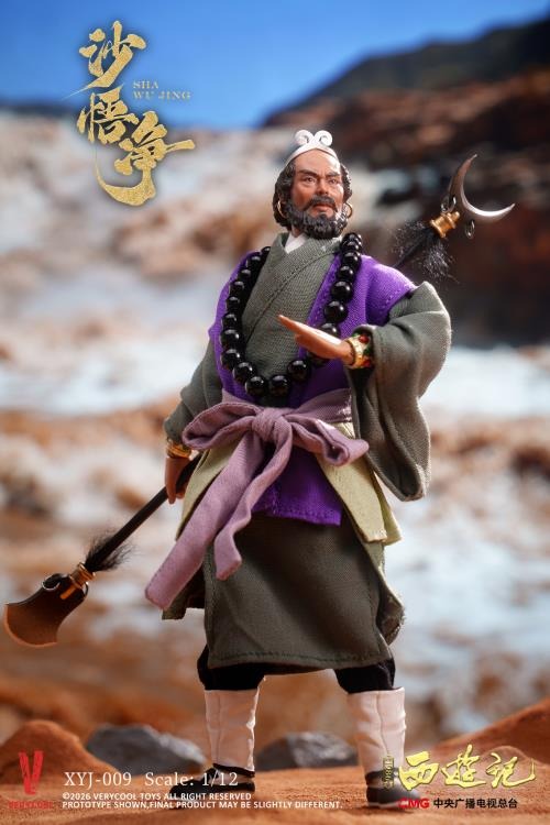 Action Figure 1/12 Sha Wujing - Journey to the West (1986) 40th Anniversary Collector's Edition By Very Cool