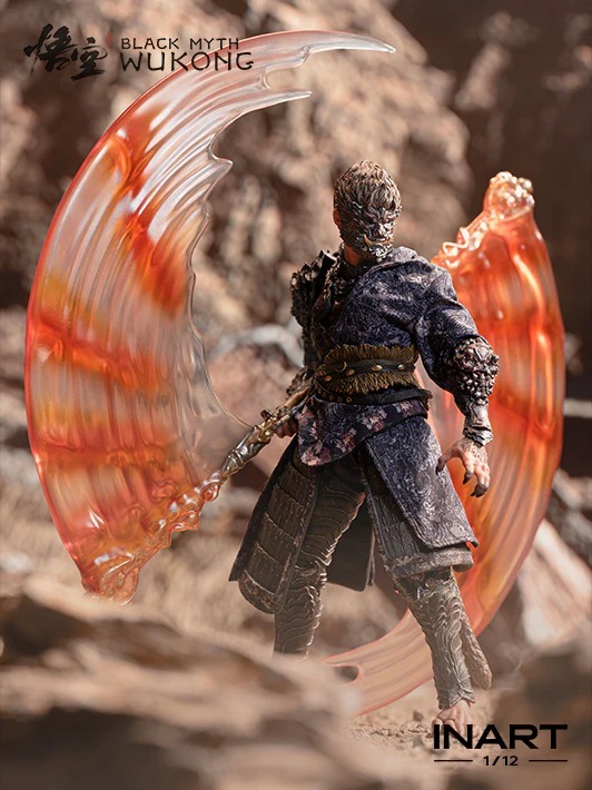 Action Figure 1/12 Sun Go Kong The Destined One Bronze Armor Set Ver. - Black Myth: Wukong By INART