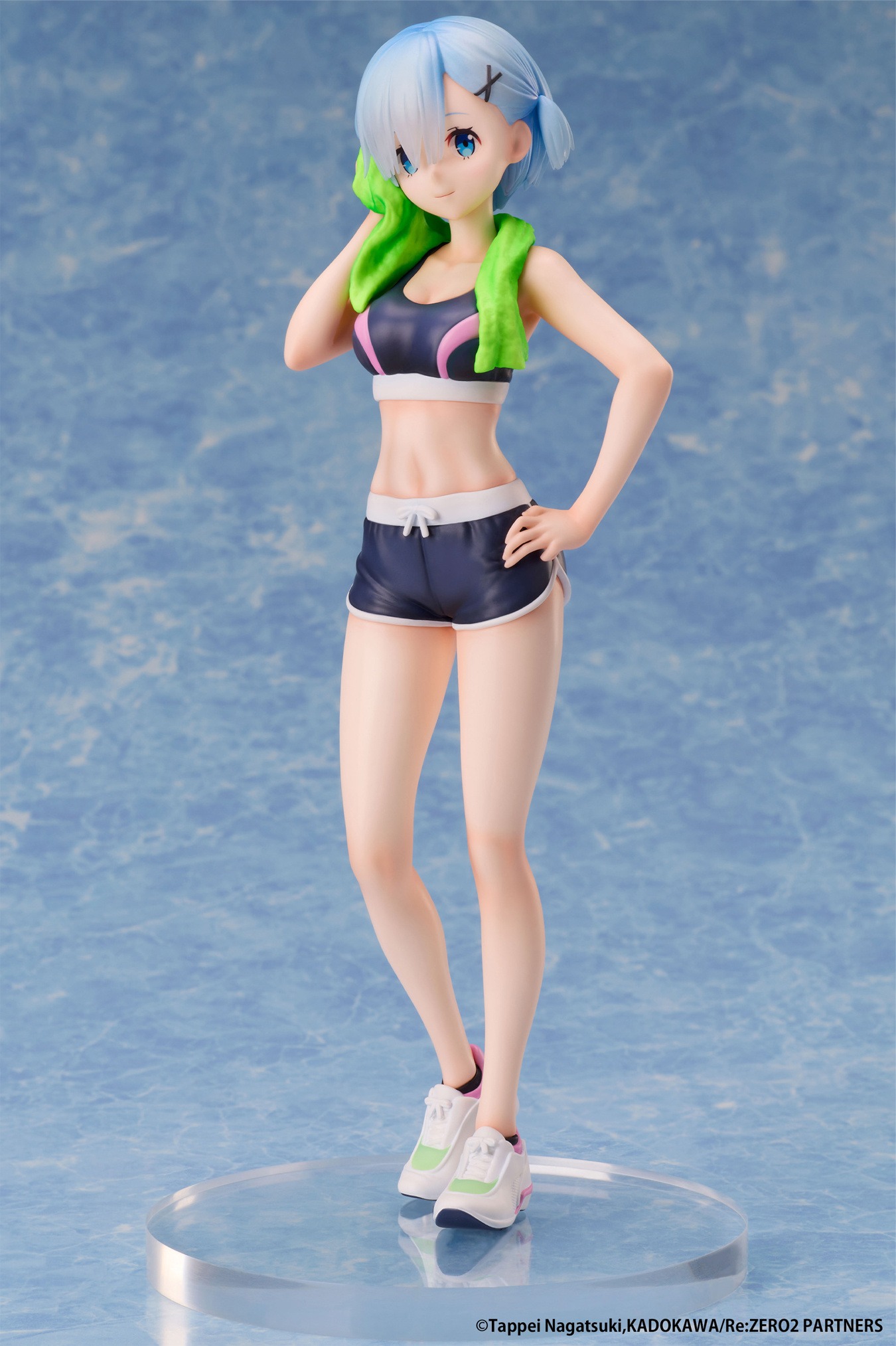 Scaled Figure 1/7 Rem - Sports Wear Ver. Re:Zero Kara Hajimaru Isekai Seikatsu By elcoco