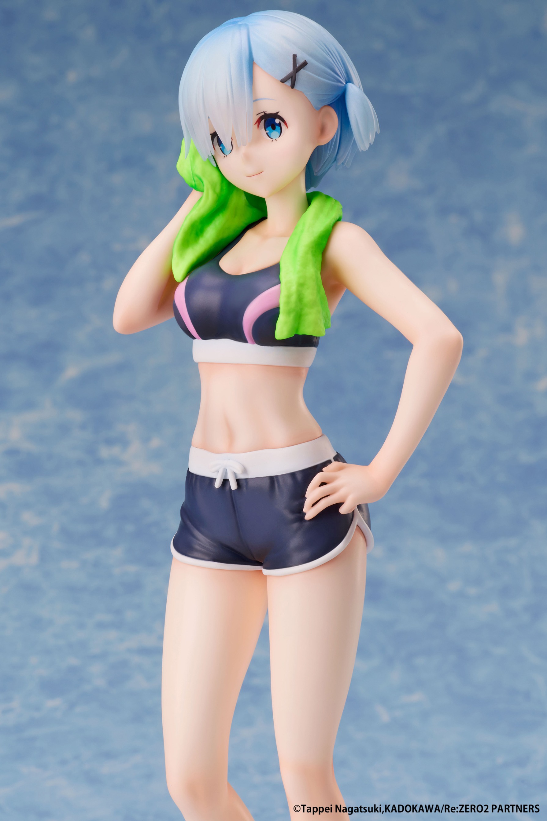 Scaled Figure 1/7 Rem - Sports Wear Ver. Re:Zero Kara Hajimaru Isekai Seikatsu By elcoco