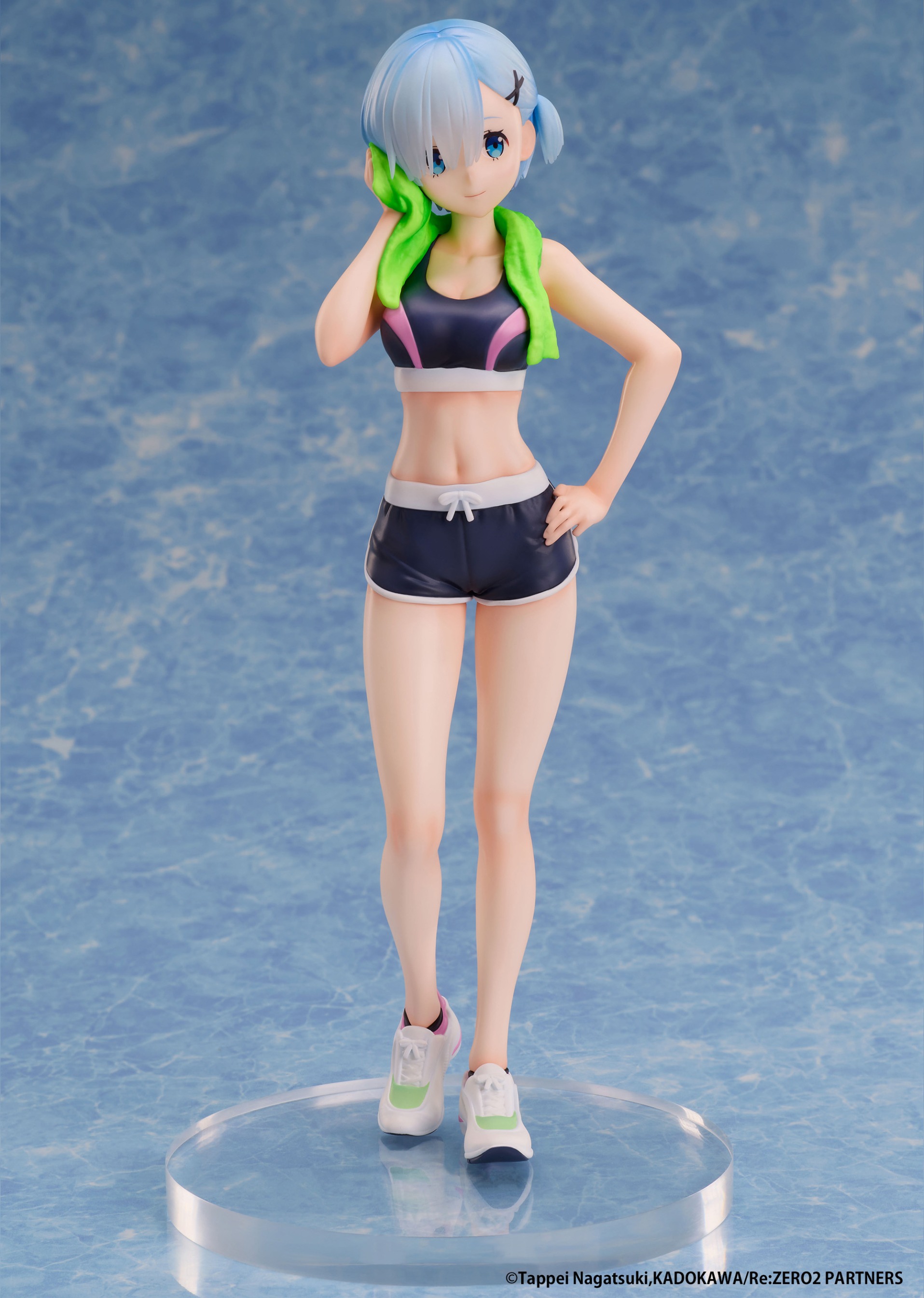 Scaled Figure 1/7 Rem - Sports Wear Ver. Re:Zero Kara Hajimaru Isekai Seikatsu By elcoco
