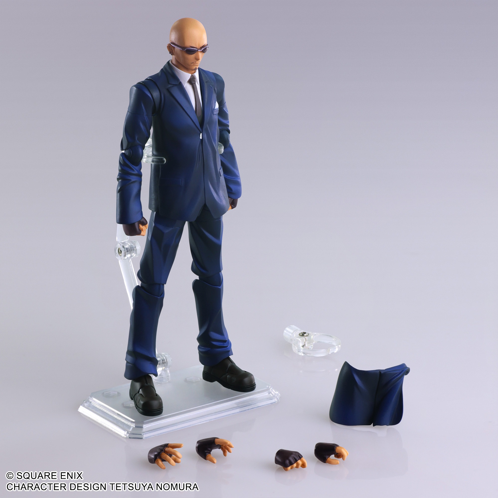 Bring Arts Action Figure Rude - Final Fantasy VII By Square Enix