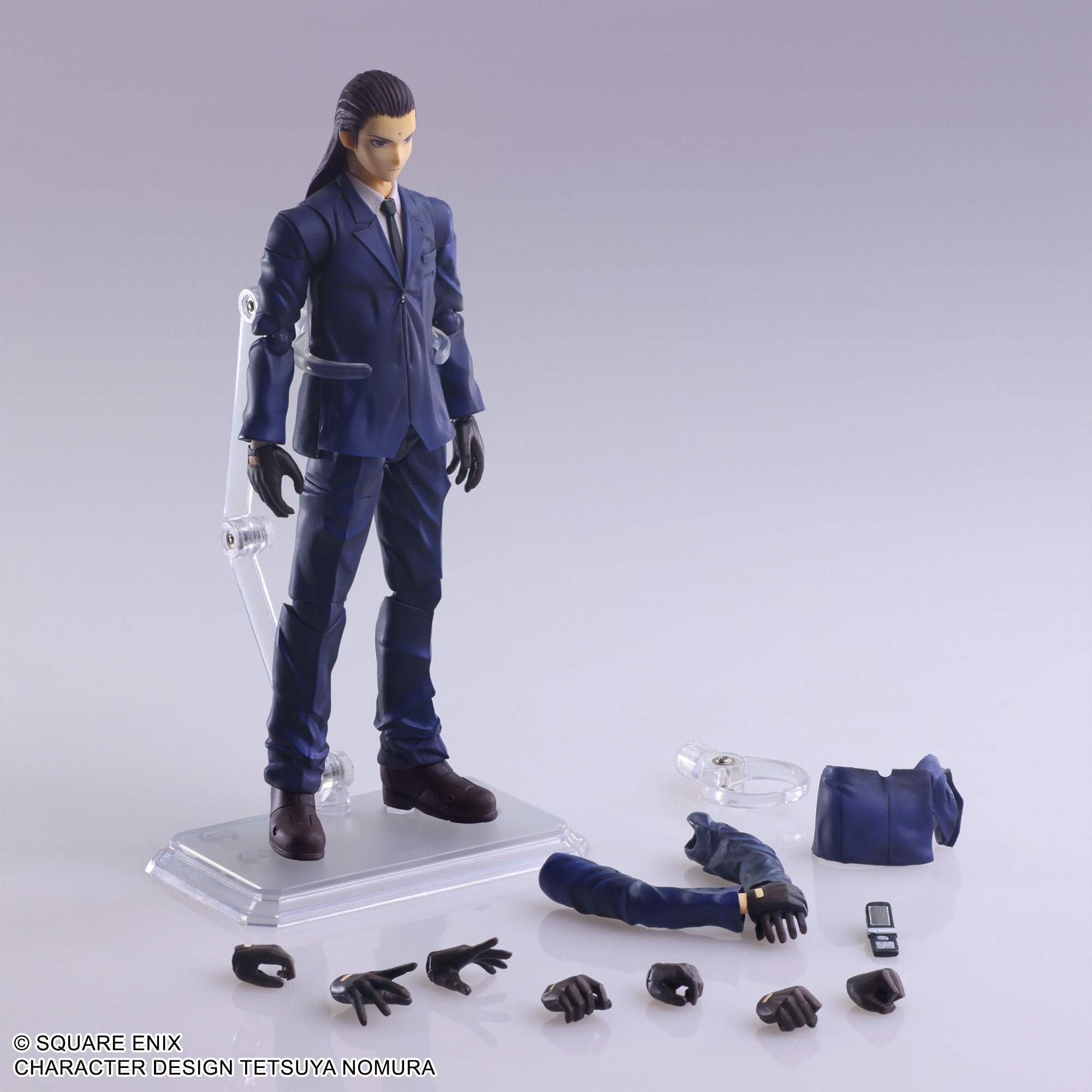 Bring Arts Action Figure Tseng - Final Fantasy VII By Square Enix