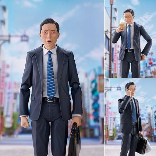 Image of figma Goro Inogashira - Yutaka Matsushige Ver. Renewal Edition Kodoku no Gourmet By Max Factory