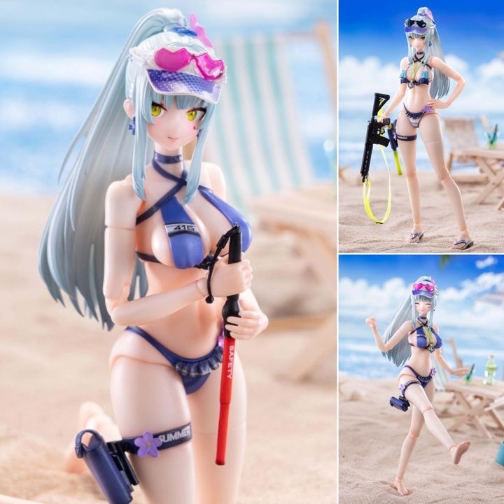 Action Figure 1/12 PA013 Klukai / HK416 - Cerulean Breaker Deluxe Edition Ver. Girls' Frontline 2: Exilium By HASUKI