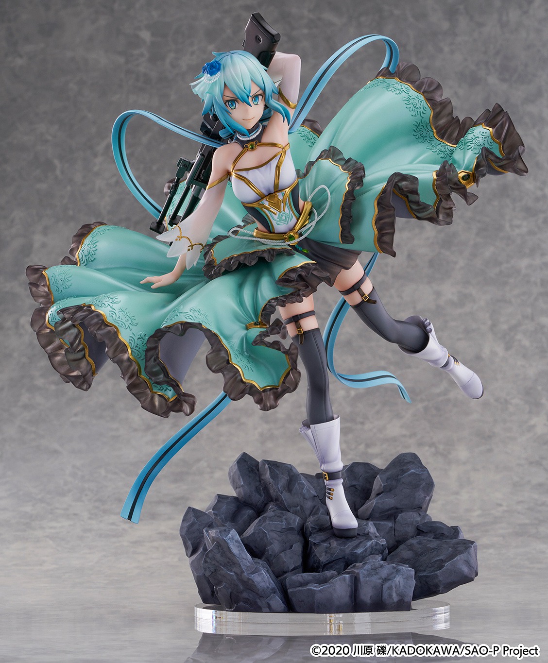 Shibuya Scramble Scaled Figure 1/7 Sinon - Crystal Dress Ver. Sword Art Online By eStream