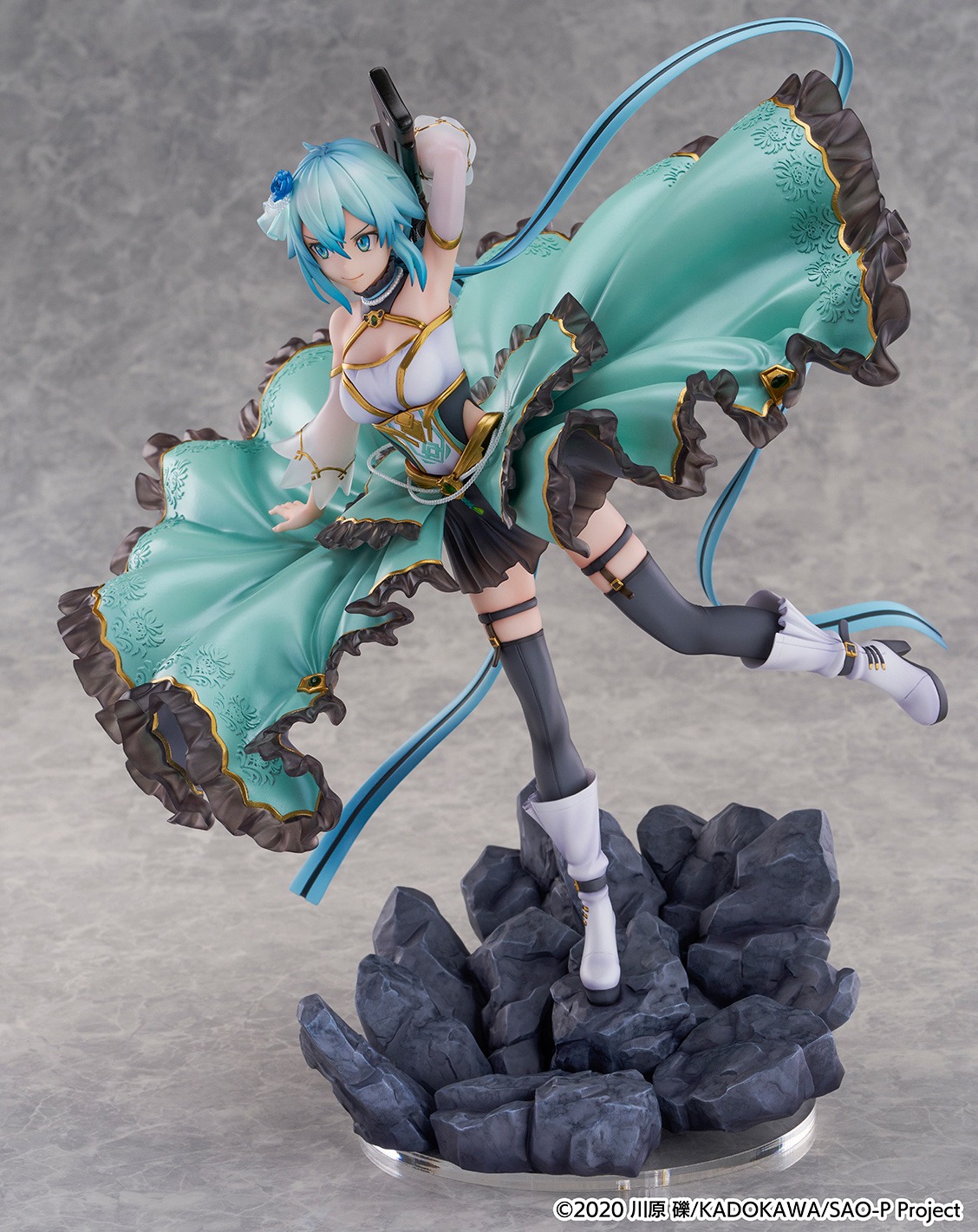 Shibuya Scramble Scaled Figure 1/7 Sinon - Crystal Dress Ver. Sword Art Online By eStream
