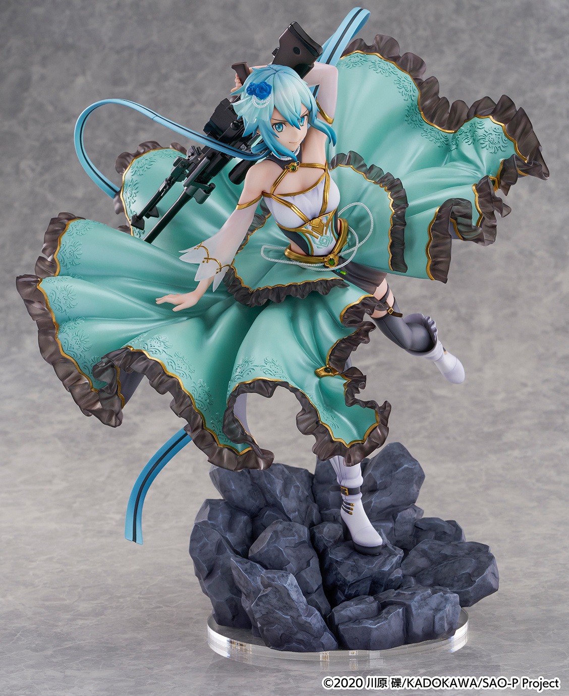 Shibuya Scramble Scaled Figure 1/7 Sinon - Crystal Dress Ver. Sword Art Online By eStream
