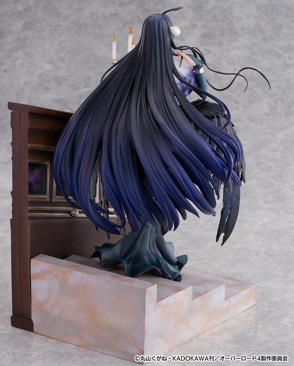 Shibuya Scramble Scaled Figure 1/7 Albedo - Shikkoku no Dress Ver. Overlord By eStream