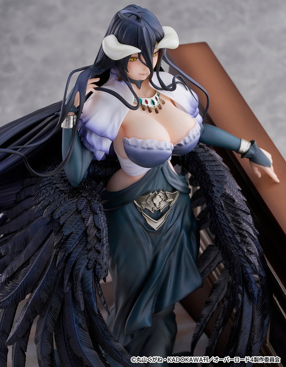 Shibuya Scramble Scaled Figure 1/7 Albedo - Shikkoku no Dress Ver. Overlord By eStream