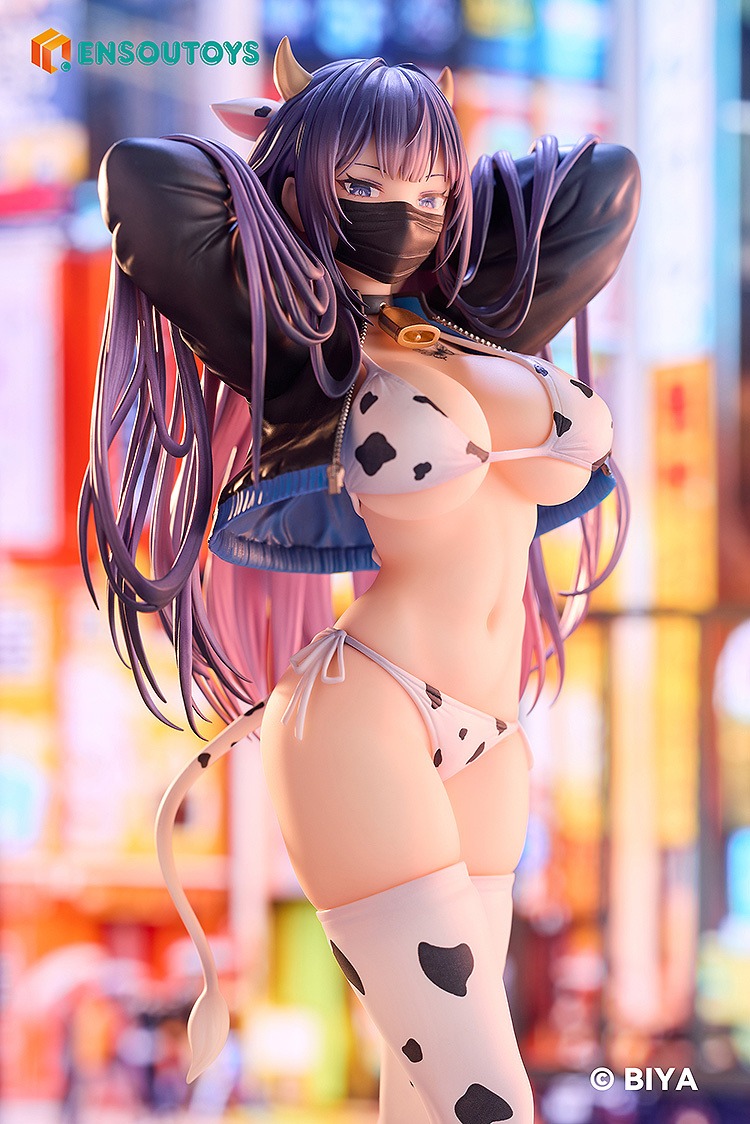 Scaled Figure 1/6 Yuna - Cow Costume Ver. Illustration by Biya (Re-Release) By ENSOUTOYS