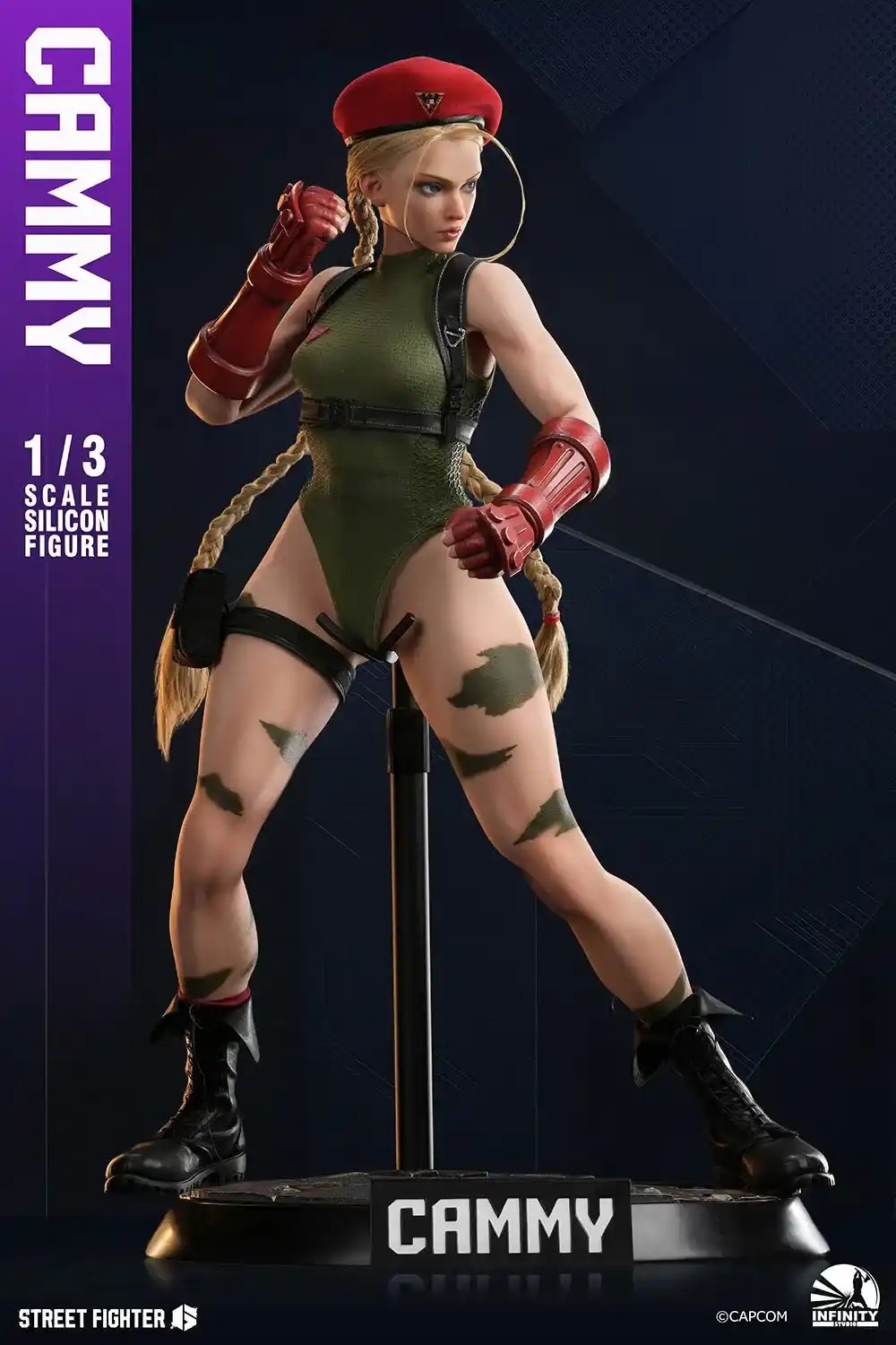 Sillicone Action Figure 1/3 Cammy - Street Fighter 6 By Infinity Studio