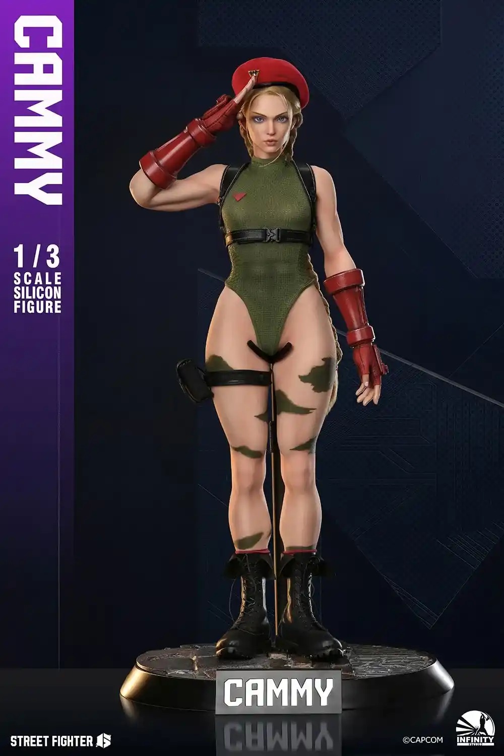 Sillicone Action Figure 1/3 Cammy - Street Fighter 6 By Infinity Studio