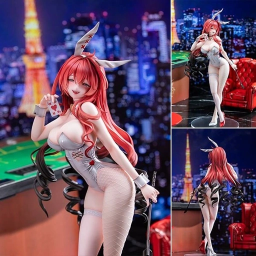 Image of Scaled Figure 1/4 Bunny Girl Velvet Illustration by FymriE By Kawa Design