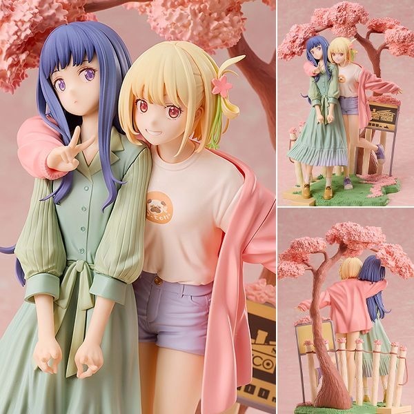Non Scaled Figure Nishikigi Chisato & Inoue Takina - Spring Ver. Lycoris Recoil By ANIPLEX