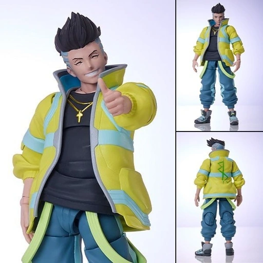 Image of BUZZmod. Action Figure 1/12 David - Cyberpunk: Edgerunners By ANIPLEX
