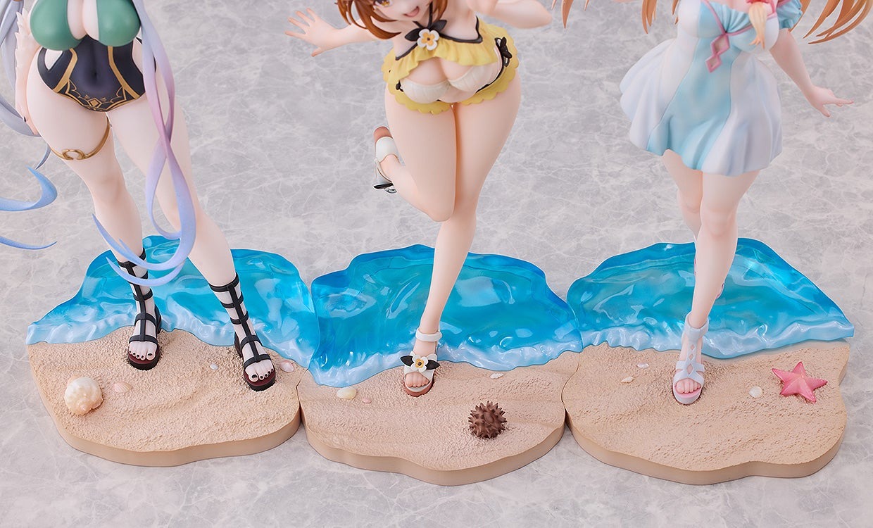 [Set of 3] [With Bonus] Scaled Figure 1/7 Reisalin Stout, Klaudia Valentz & Lila Decyrus - Swimsuit Ver. Atelier Ryza: Ever Darkness & the Secret Hideout By Solarain