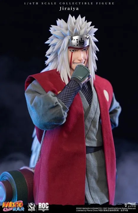 Action Figure 1/6 Jiraiya - Naruto Shippuden ROC019 By Rocket Toys
