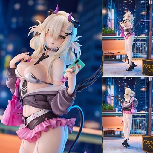 Image of Scaled Figure 1/6 Little Succubus Chili Chan / Chiliko (27cm) - Illustration by Ban By AniMester