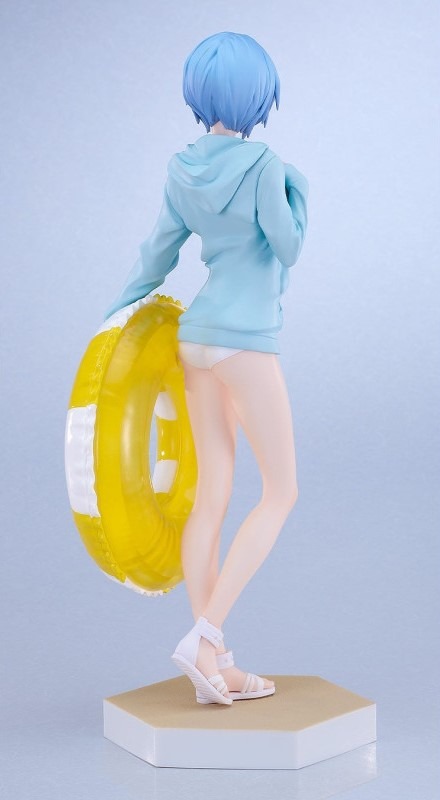 Pop Up Parade L Figure Ayanami Rei - Beach Queen Ver. Evangelion By Good Smile Company
