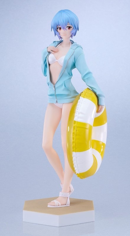 Pop Up Parade L Figure Ayanami Rei - Beach Queen Ver. Evangelion By Good Smile Company