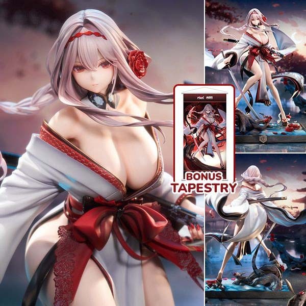 [With Bonus] Scaled Figure 1/4 Scarlet - Deluxe Edition Black Shadow Longing Flower Ver. Goddess of Victory: NIKKE By Hobby Sakura