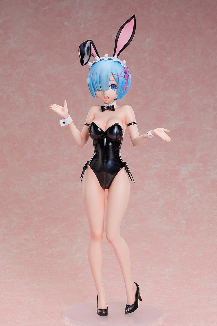 Scaled Figure 1/4 Rem - Bunny Ver Bare Leg Ver. 2nd Re:Zero Kara Hajimeru Isekai Seikatsu By FREEing