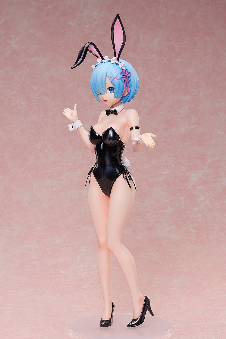 Scaled Figure 1/4 Rem - Bunny Ver Bare Leg Ver. 2nd Re:Zero Kara Hajimeru Isekai Seikatsu By FREEing