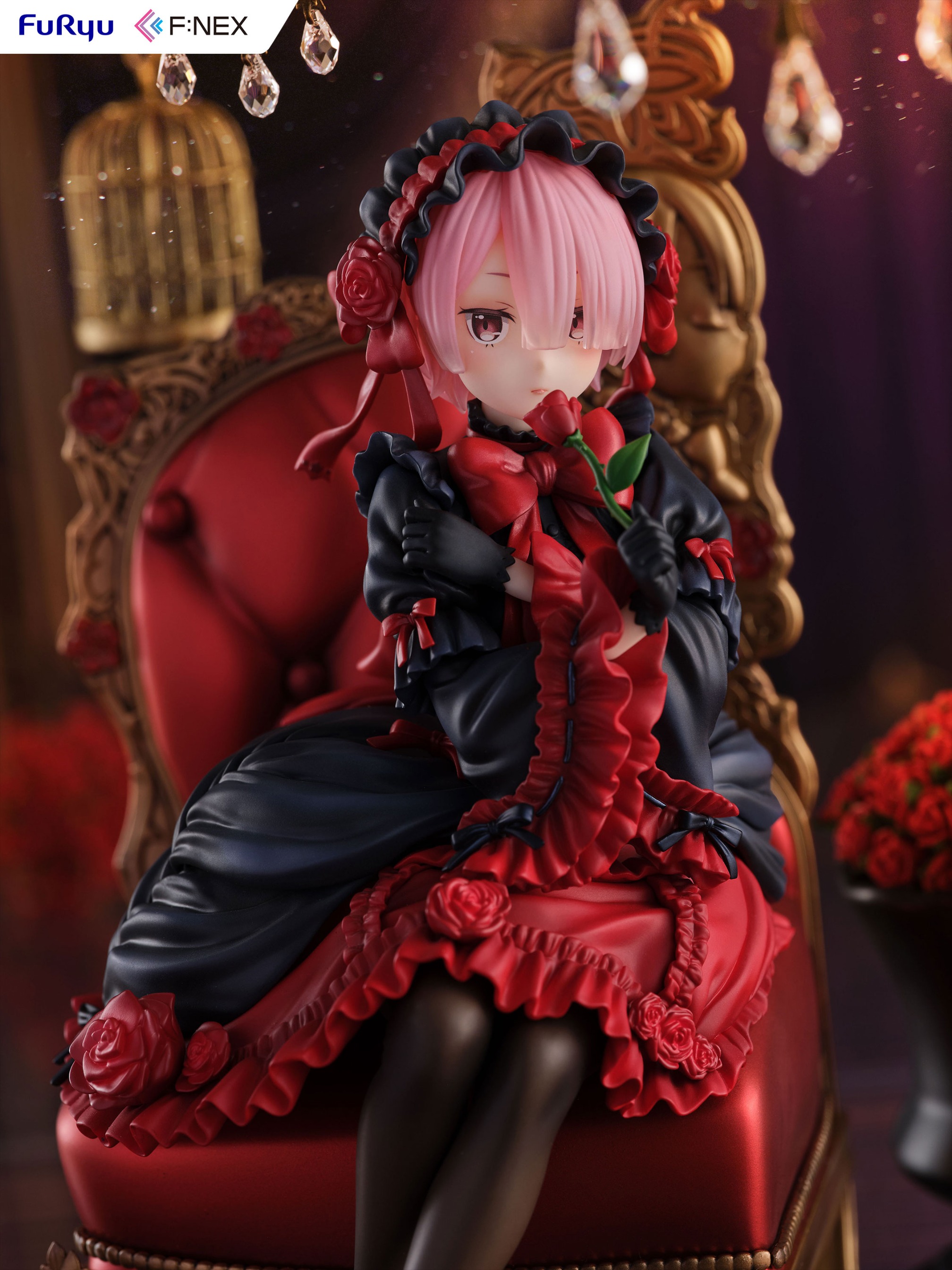 Scaled Figure 1/7 Ram - Gothic Ver. Re:Zero Kara Hajimeru Isekai Seikatsu By F:NEX
