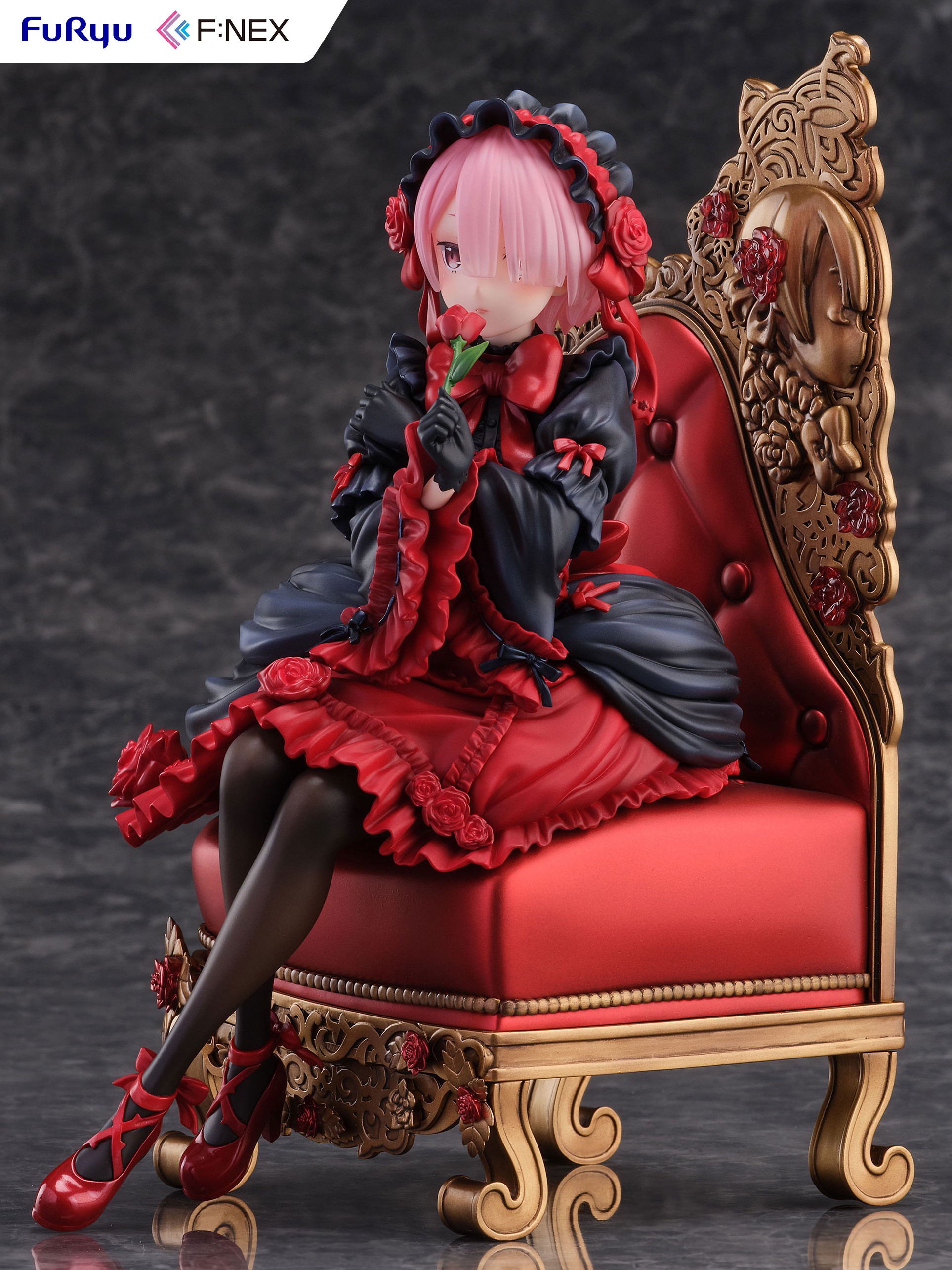 Scaled Figure 1/7 Ram - Gothic Ver. Re:Zero Kara Hajimeru Isekai Seikatsu By F:NEX