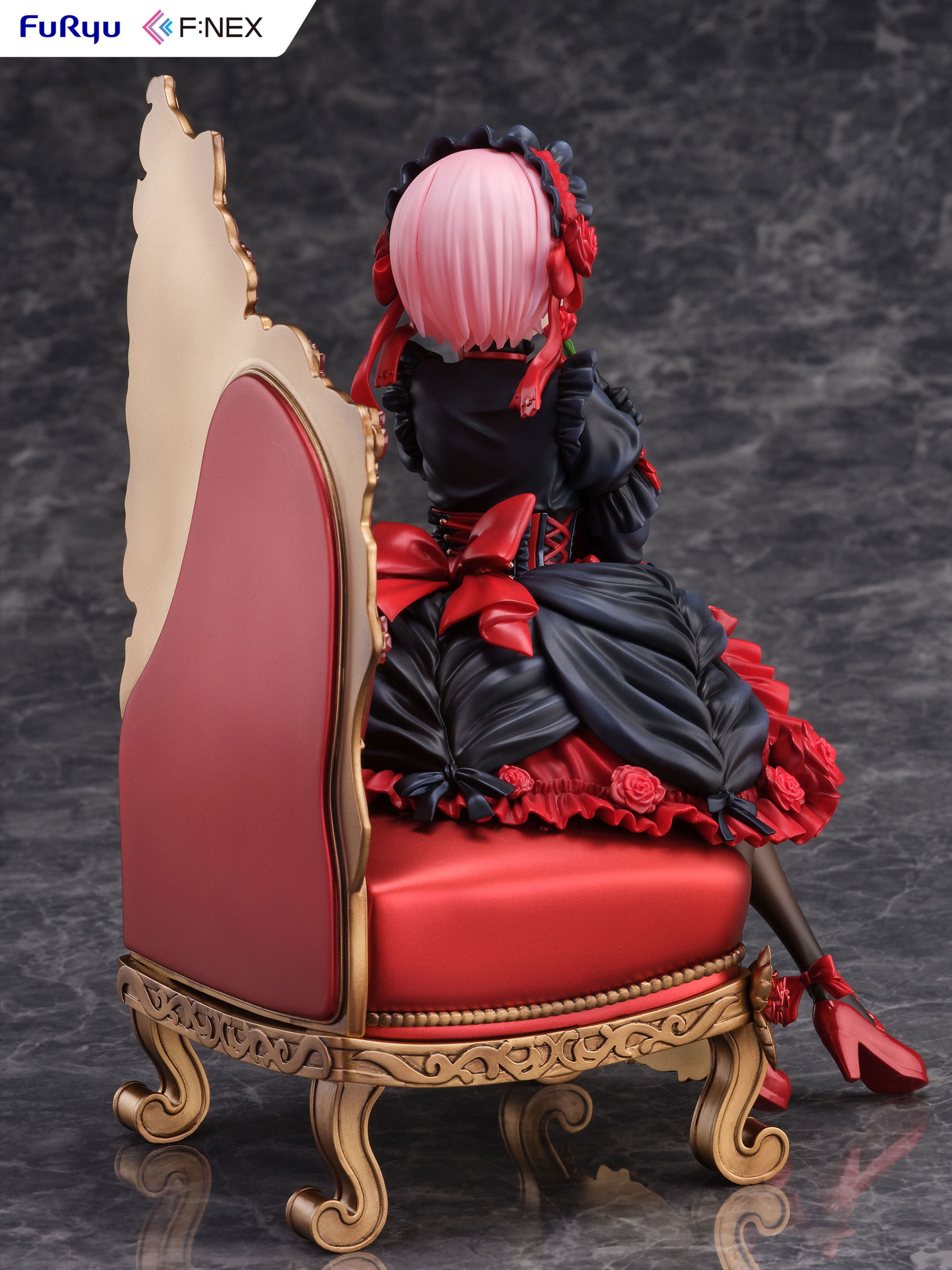 Scaled Figure 1/7 Ram - Gothic Ver. Re:Zero Kara Hajimeru Isekai Seikatsu By F:NEX