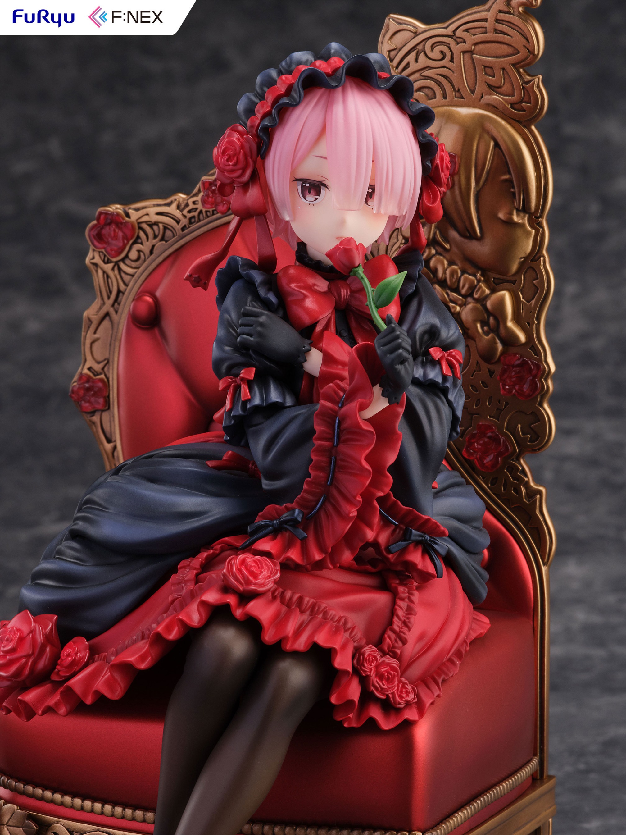 Scaled Figure 1/7 Ram - Gothic Ver. Re:Zero Kara Hajimeru Isekai Seikatsu By F:NEX